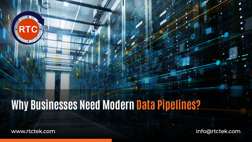 Why Businesses Need Modern Data Pipelines | Round The Clock Technologies